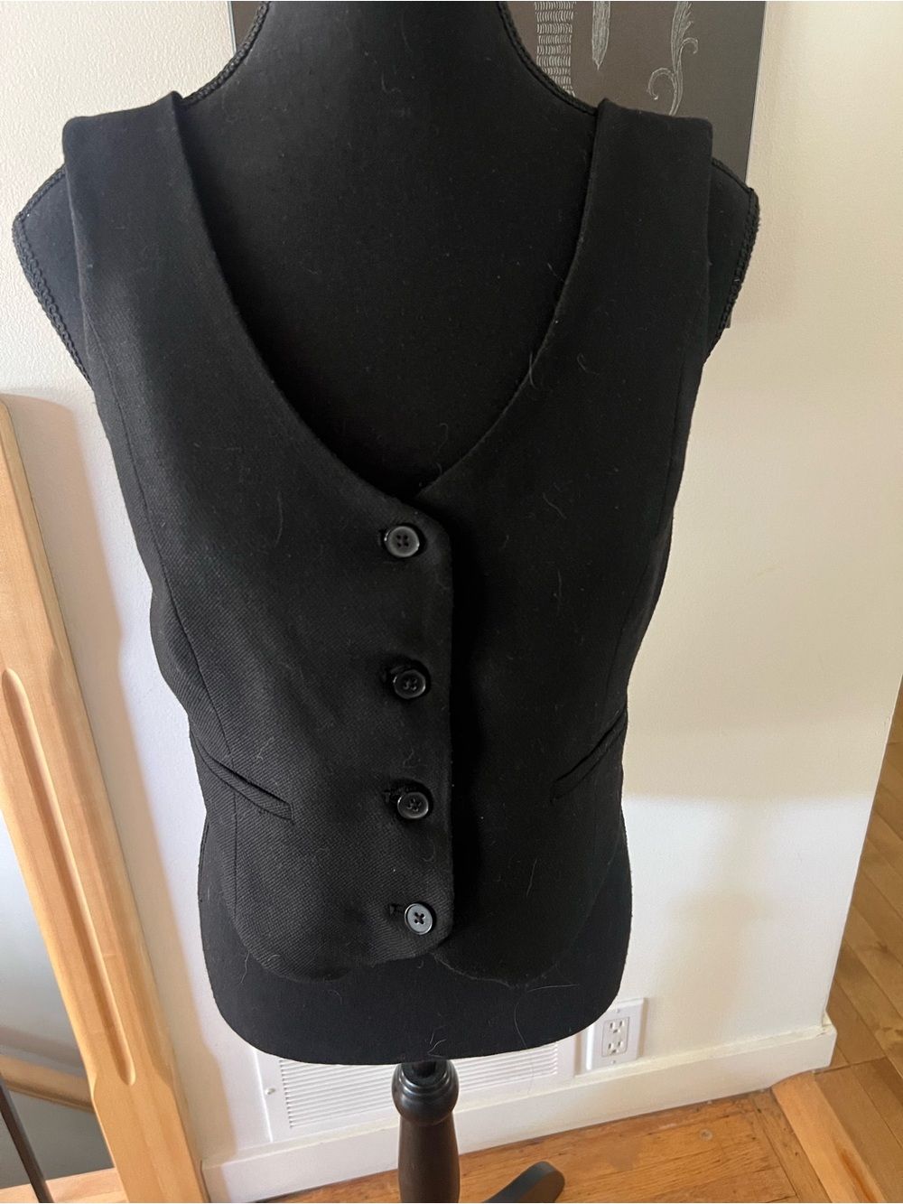 Wilfred Black Tailored Vest